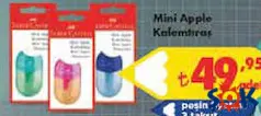 FABER-CASTELL MİNİ APPLE KALEMTIRAŞ indirimli fiyat FABER-CASTELL MİNİ APPLE KALEMTIRAŞ fiyat ve kampanya bilgisi